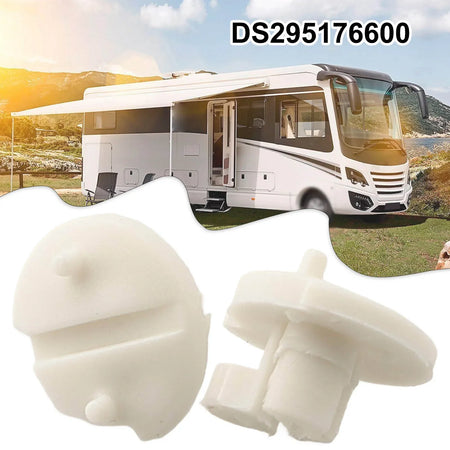 2pcs Set Camper RV Fridge Vent Winter Closing Clips - Beige Accessories for Dometic Caravan Motorhome