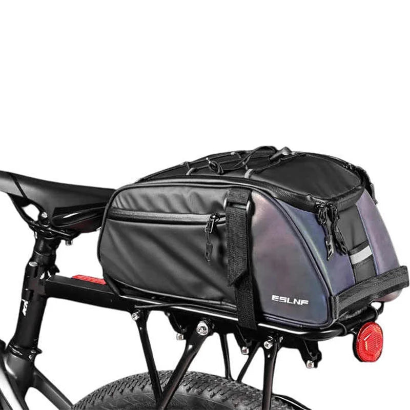 ESLNF Mountainbike Achter Pannier Tas, Waterdicht Reflecterend, Grote Capaciteit