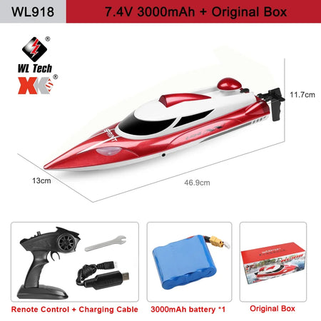 WL918 RC Speedboat &ndash; Ultra Fast Racing Power For All Ages WL918