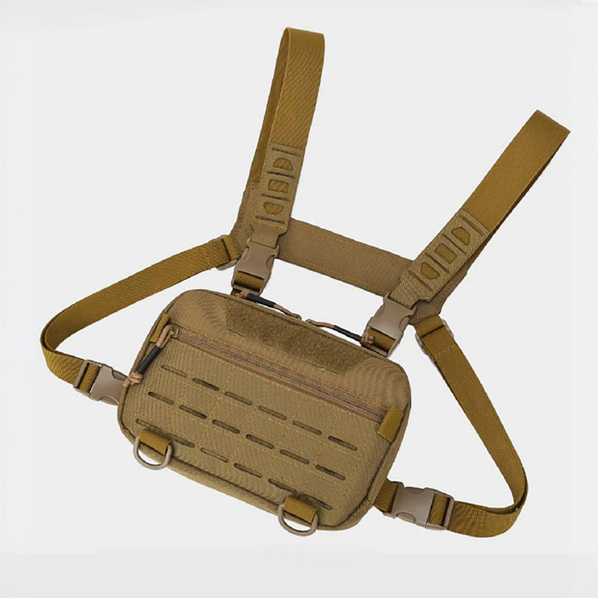 Men's Tactical Molle Chest Bag &ndash; Versatile Front Rig Pouch