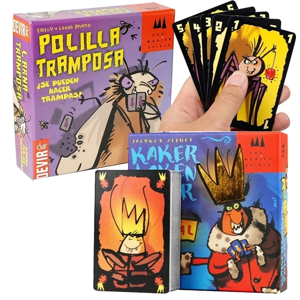 Hot Mogel Motte Polilla Tramposa Card Game &ndash; Cheating Moth