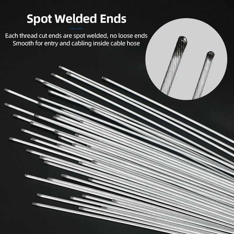 Deemount Bicycle Inner Shift Cable Kit &ndash; Rust-Free Stainless Steel Construction