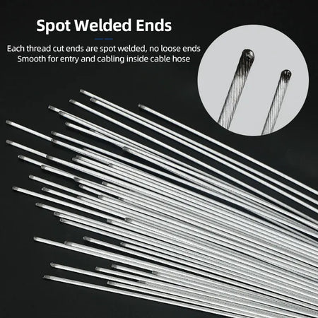 Deemount Bicycle Inner Shift Cable Kit &ndash; Rust-Free Stainless Steel Construction