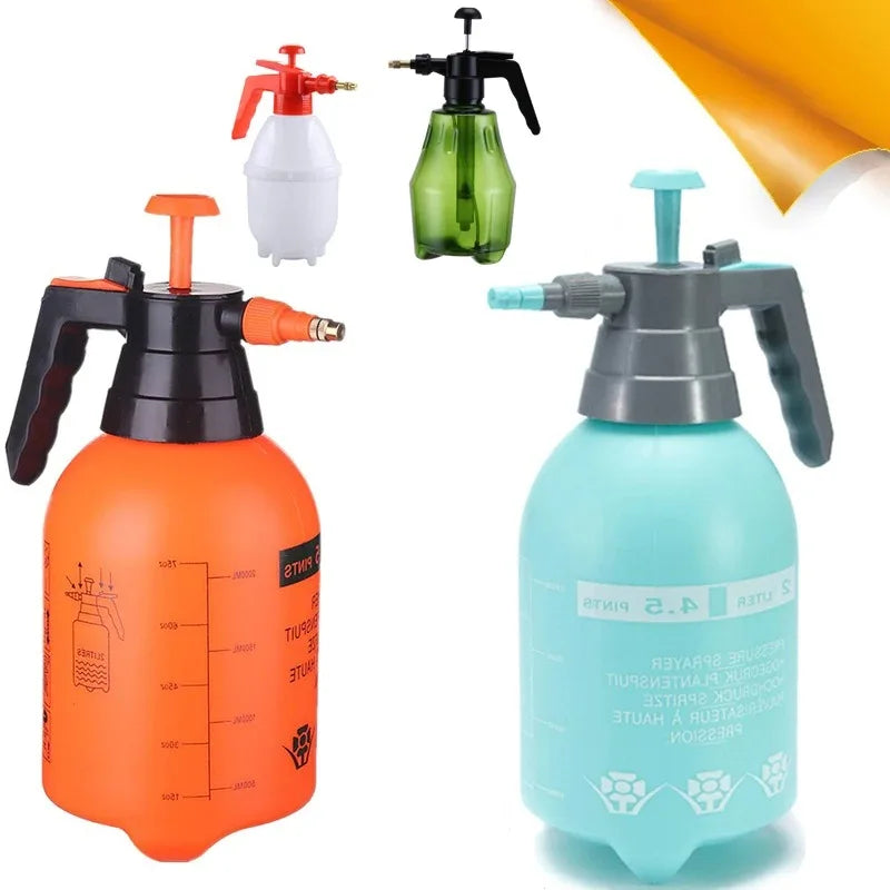 Multi-Size Pressurised Spray Pot for Car Washing and Gardening