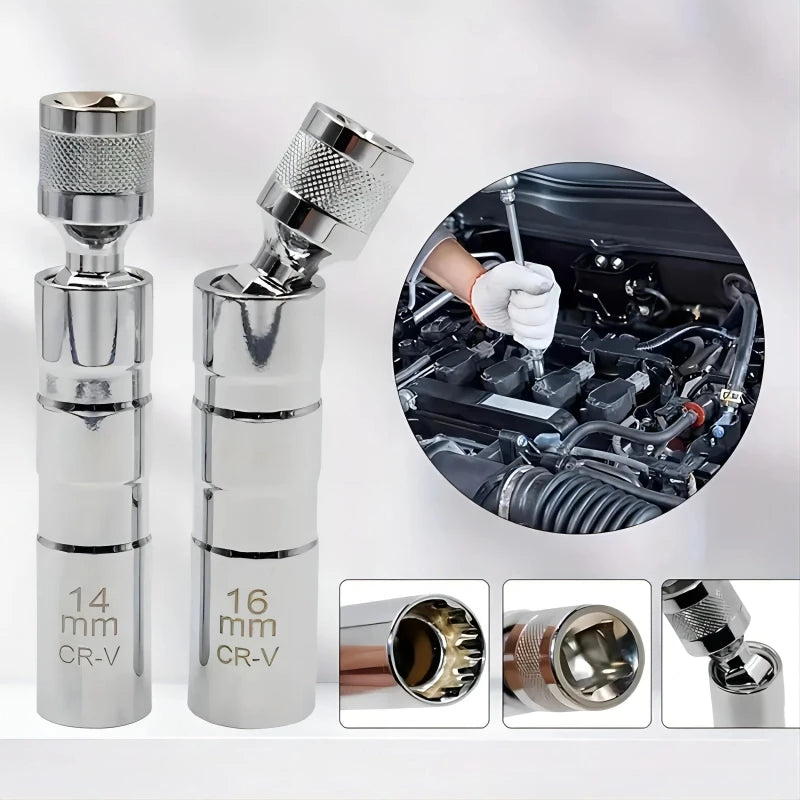 Spark Plug Torque Wrench Kit 38 Drive &ndash; Dual Ratchet