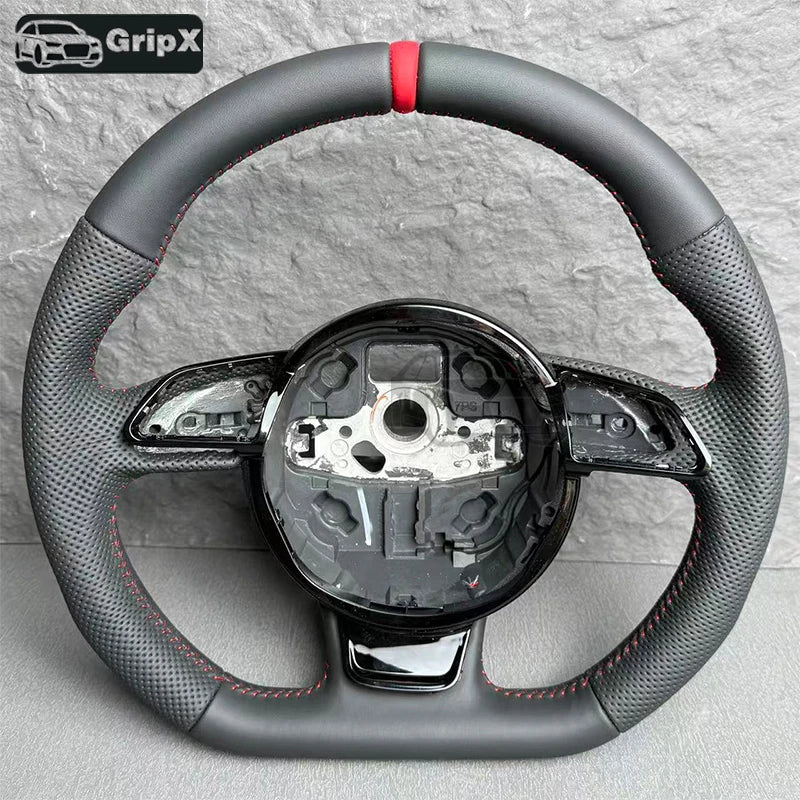 Asamblare Volan Audi A4 B8 cu Padele de Schimbare și Cadru Vopsit