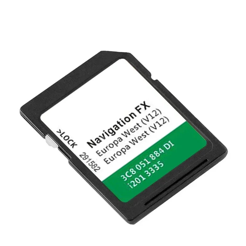 Actualización del mapa Europa V12 para navegación en tarjeta SD para VW RNS 310