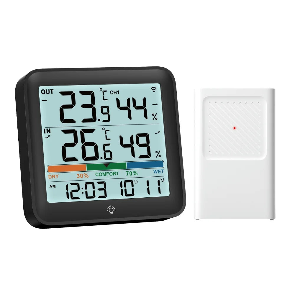 NOKLEAD Weather Station 6202 &ndash; Wireless Remote Sensor black