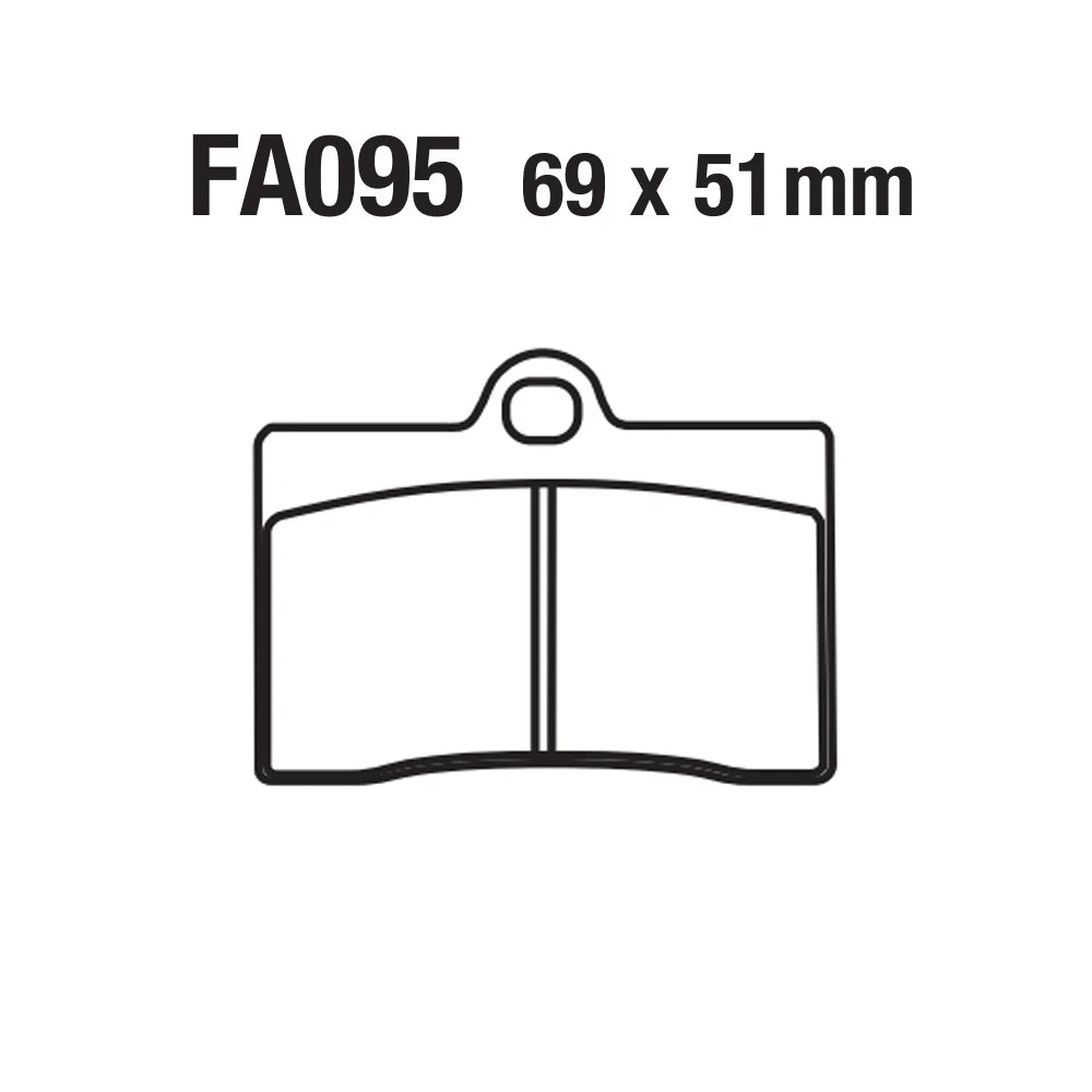 UserX FA095 Copper Sintered Brake Pads &ndash; High Performance