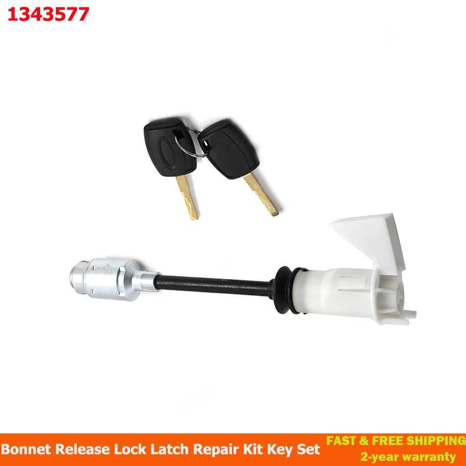 Traba de liberación del capó con llave para Ford Focus MK2 2004-2012