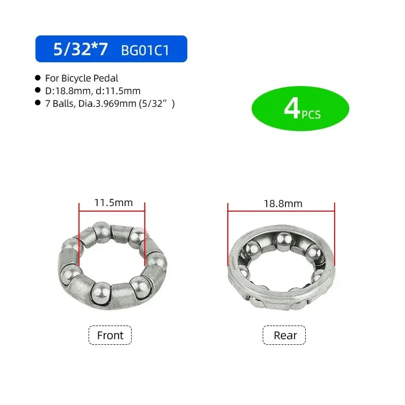 DEEMOUNT 4pcs Ball Retainers &ndash; Durable Heat Treated Carbon Steel BG01C1 4pcs / CHINA