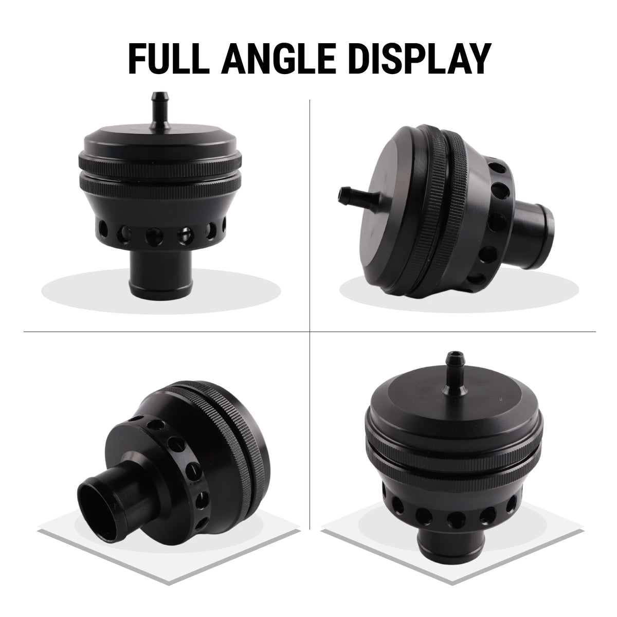 Universal Atmospheric Blow Off Valve for VW Audi Golf GTI Jetta A3 A4 TT 1.8T by InterCyprus Trading Ltd