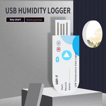 USB Temperature Data Logger 14400 Points - App Alerts Default Title