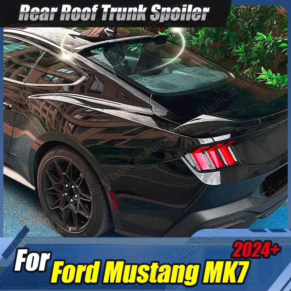 Спойлер за средна част на крилото за Ford Mustang MK7 в гланцово черно