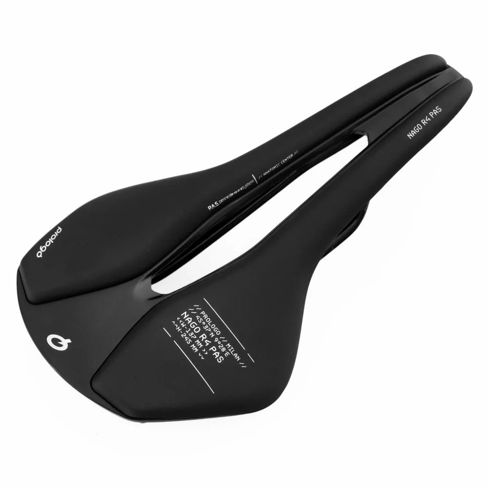 Prologo Nago R4 PAS Saddle With Tirox Rails For XC Road Gravel MTB Komfortas Ir Efektyvumas