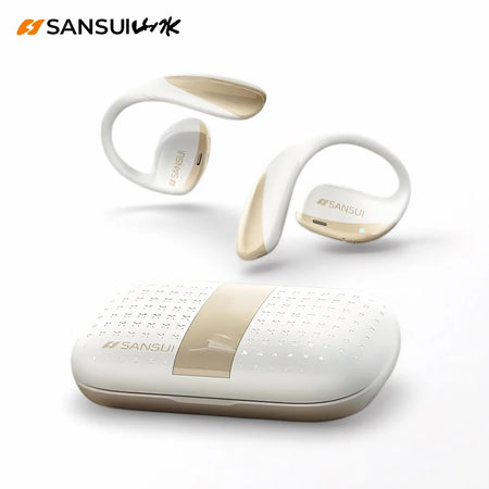 Sansui T19 Bluetooth Earbuds White