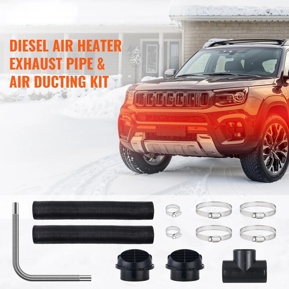 Diesel Heater Ducting Set 3 Inch Extendable Duct