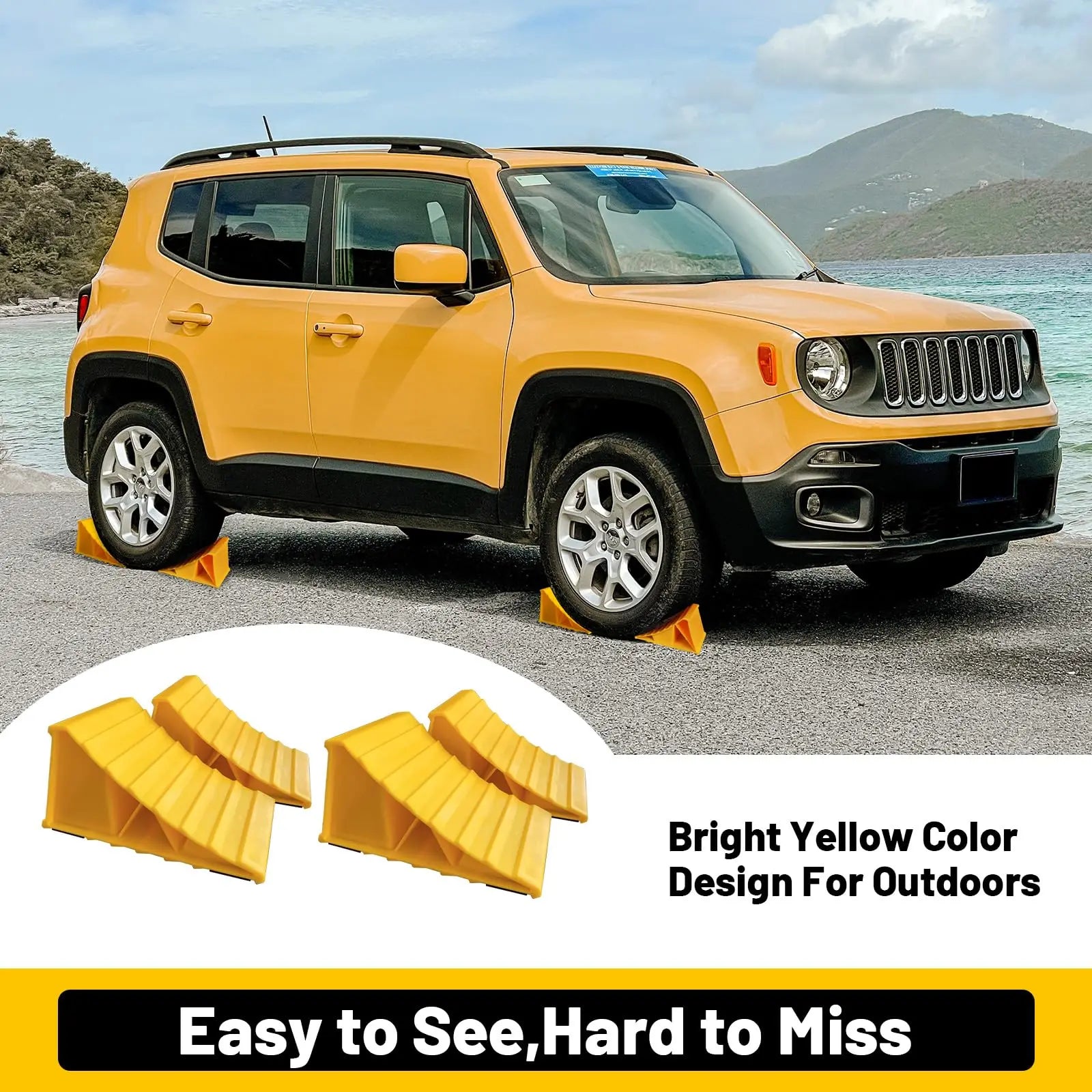 Wheel Chocks For Travel Trailers &ndash; Non Slip Stability