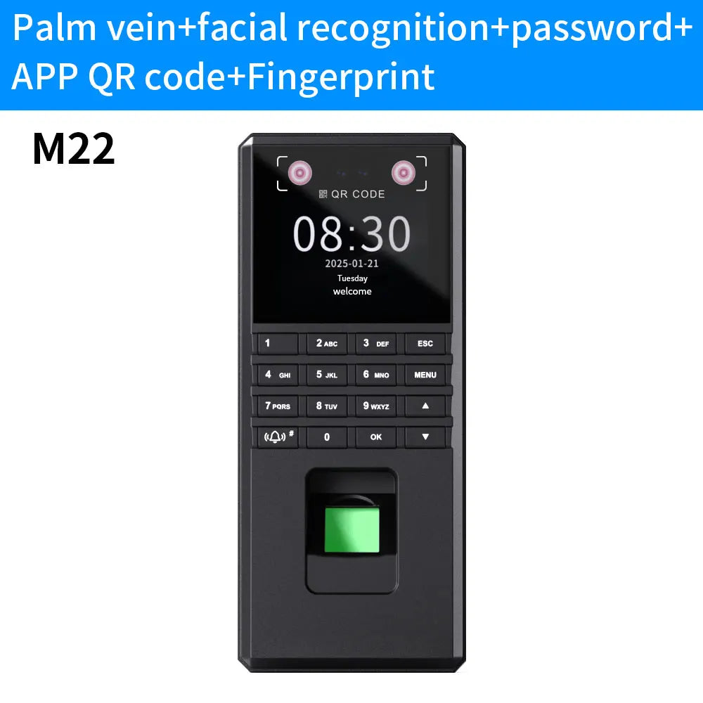 Face Door Access M21 M22 M25 &ndash; Multi-Modal Biometric M22