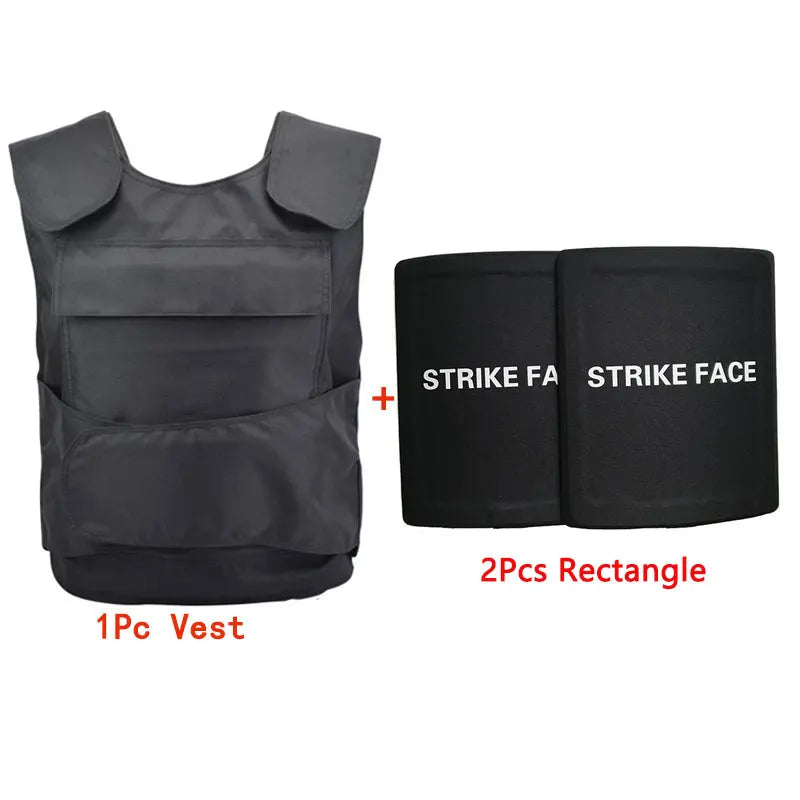 NIJ IIIA GA3 Bulletproof Panel &ndash; Ultra Lightweight Defense Vest-2Pcs Rectangle