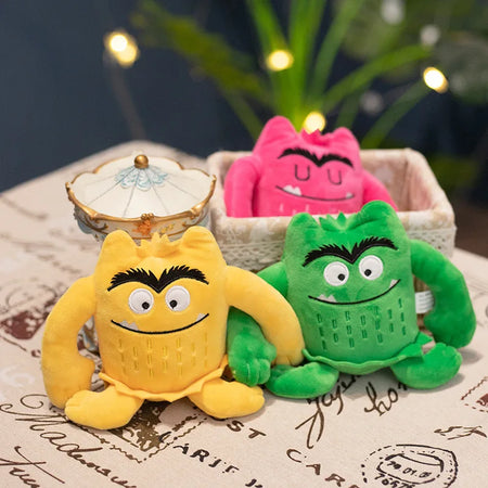 Color Monster Emotion Plush Toy - 15cm Cute Stuffed Doll for Kids