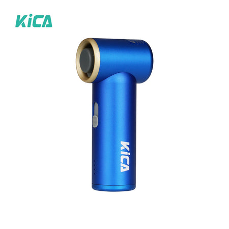 KICA 3000mAh Mini Turbo Jet Fan &ndash; Portable Handheld Cooling Appliance Blue