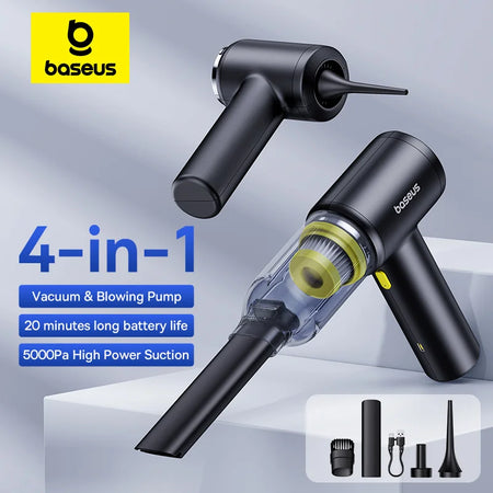 Baseus AT 4In1 Car &ndash; Cordless Portable Cleaning Power