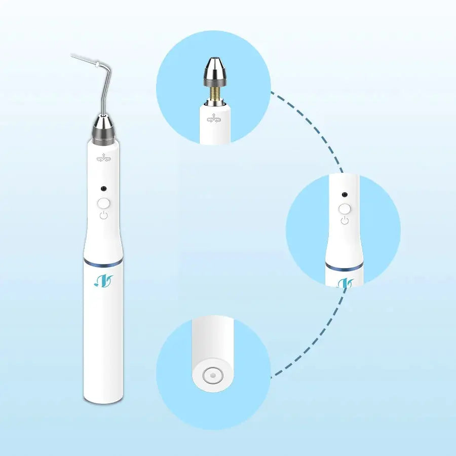 Dental Cordless Gutta Percha Obturation Pen Root Canal Filling System +2 Tips 3 Second Rapid Heating Dental Gutta-percha Cutter by InterCyprus Trading Ltd
