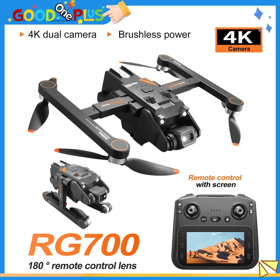 Rg700Pro &ndash; Screen Controlled QuadCopter With Dual Camera