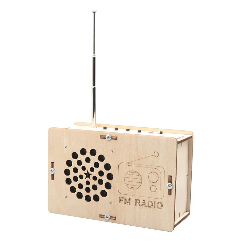 DIY FM Radio Model Kit - Educational Science Toy for Students