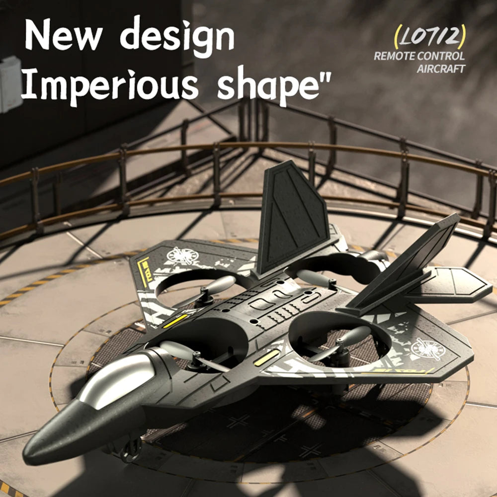 LCF L0712 2.4G Remote Control EPP Foam Helicopter Glider for Kids