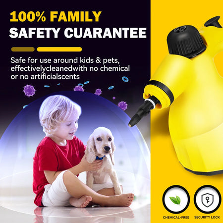Handheld Steam Cleaner 220V - Sterilize &amp; Clean Efficiently