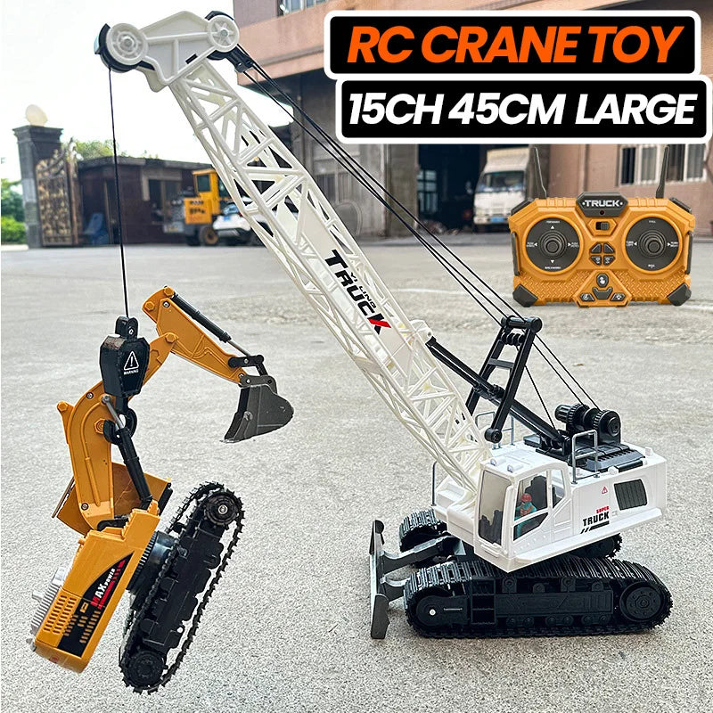 Laege Rc Truck 15Ch &ndash; Remote Control Alloy Arm Crane