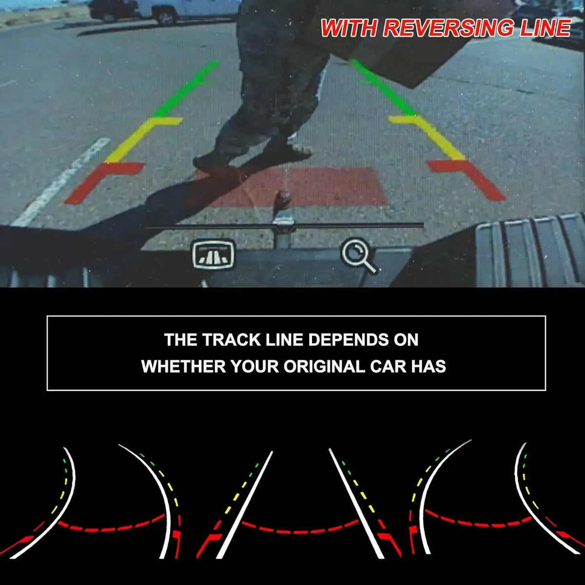 ABS Rear View Camera with Guide Line for Ford Transit by InterCyprus Trading Ltd