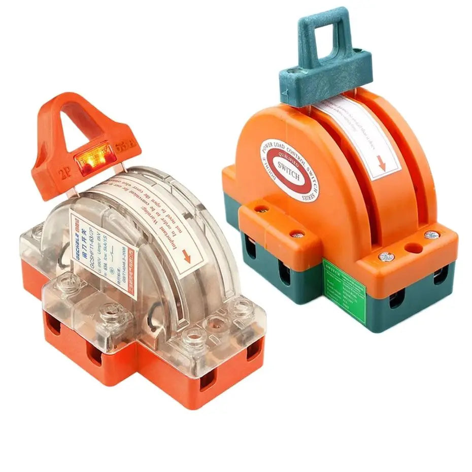 2P Knife Switch 32A 63A 100A &ndash; Double Throw High Power 220V