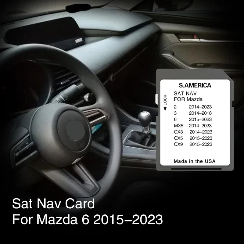 NAVINESA Mazda 6 2015-2023 South America Maps &ndash; Costa Rica CHINA / for Mazda 6 2015