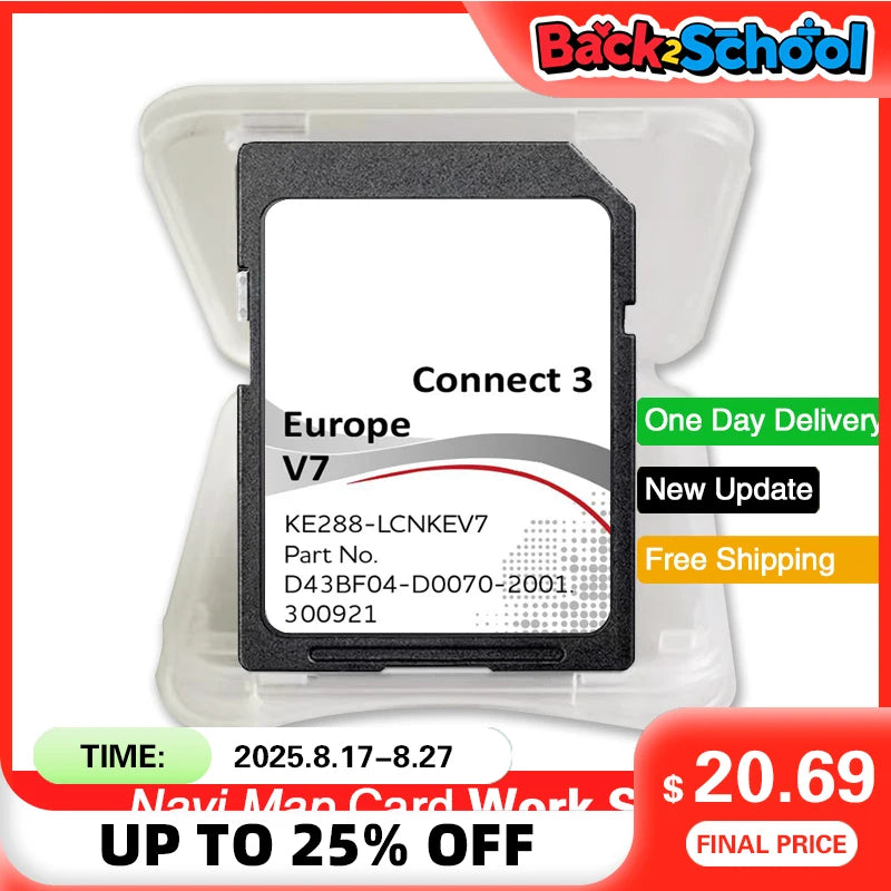 Sat Nav Map Update V7 for Nissan Connect &ndash; Free Fog Flim