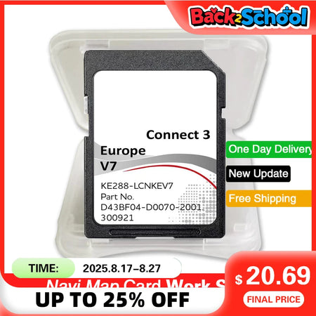 Sat Nav Map Update V7 for Nissan Connect &ndash; Free Fog Flim