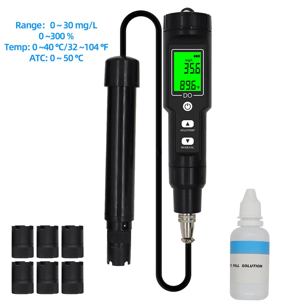 DO9100 Digital Dissolved Oxygen Meter &ndash; Waterproof ATC