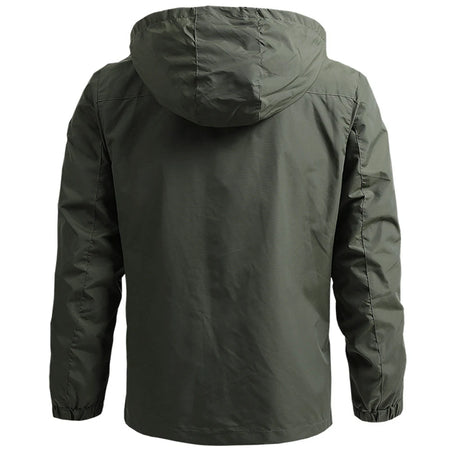 Windbreaker Men Tactical Jacket Waterproof Hooded &ndash; Rugged