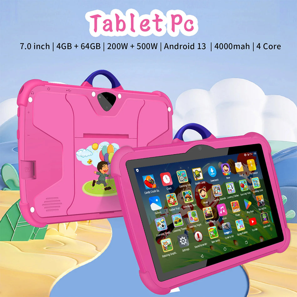 2025 New 7 Inch 5G Kids Tablet &ndash; Ultra Slim 4000mAh Battery