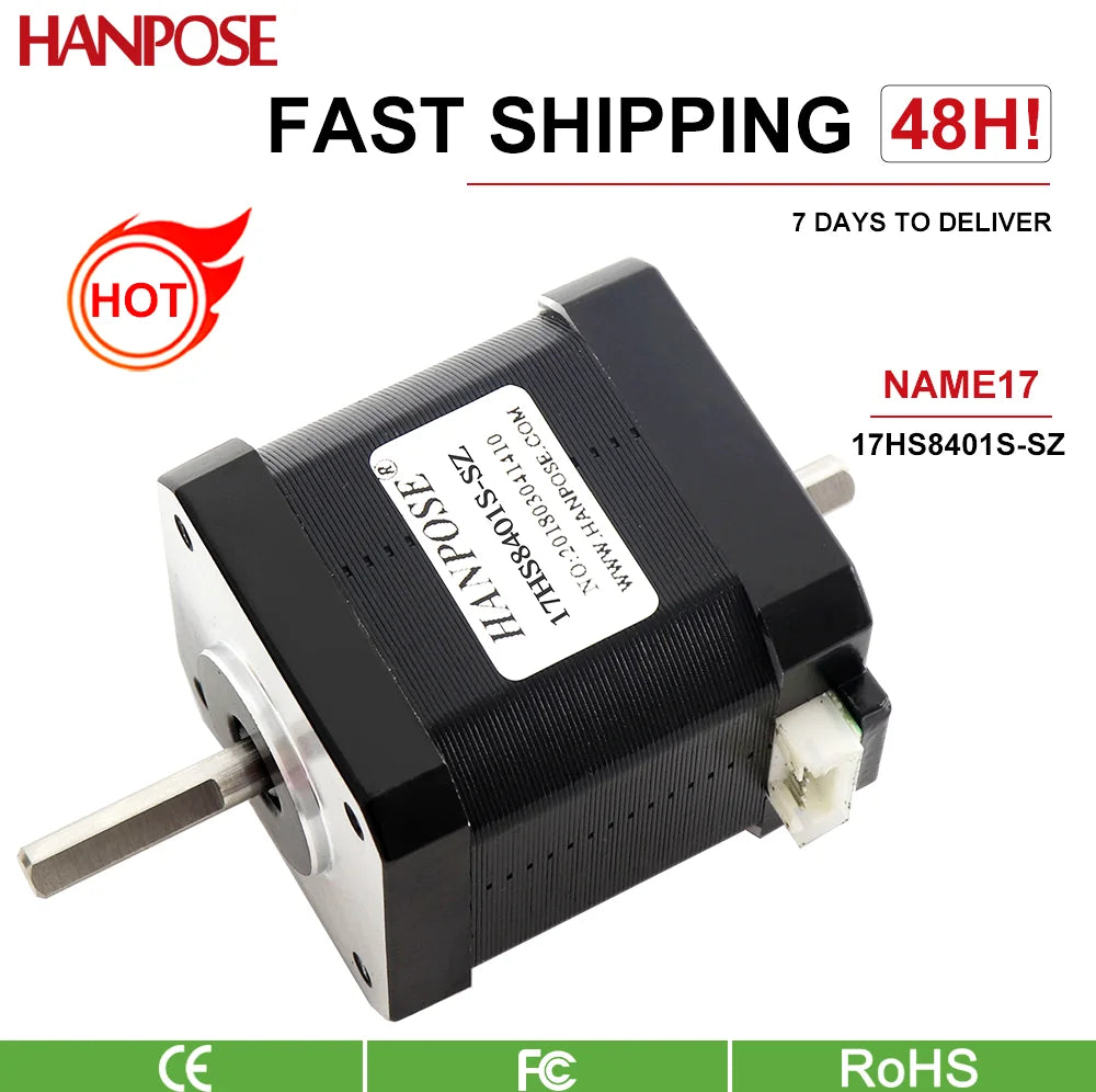 Nema 17 Stepper Motor &ndash; Exceptional Precision and Reliability 17HS8401S-SZ x1pcs