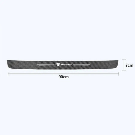 Carbon Fiber Door Sill Guard for Harrier Corolla Rav4 Noah