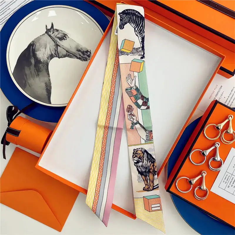 JTVOVOC Silk Scarf &ndash; Elegant Versatility for Any Outfit JZP025-05 / 5x85cm