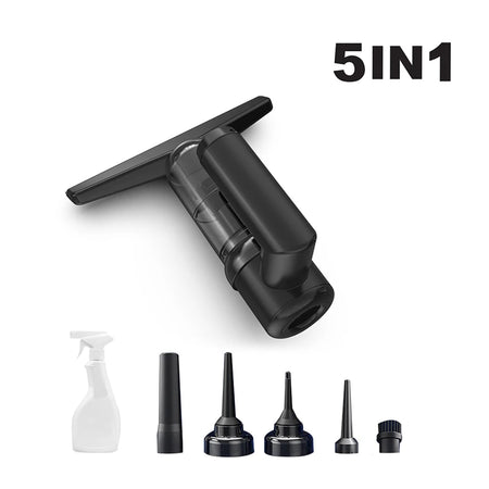 5-IN-1 Window Cleaner &ndash; Wireless Portable Handheld Design black