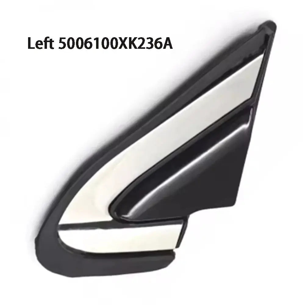 Plastic Side Mirror Triangle Trim Caps for Haval H6 Sport 2014-2020 by InterCyprus Trading Ltd