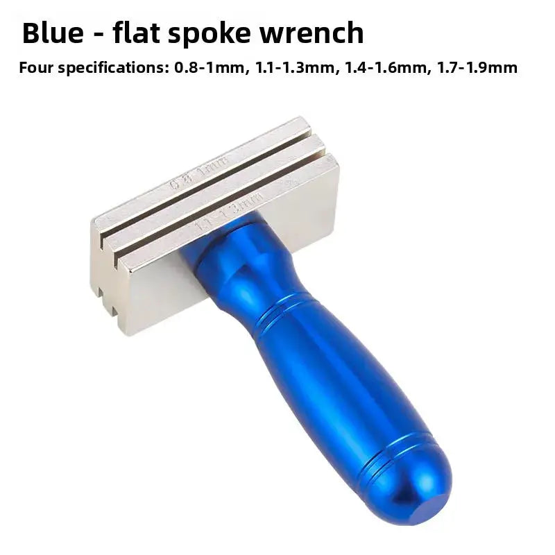 TOOPRE Bicycle Flat Spoke Fixed Wrench Road Bike Straight Pull Flower Drum Wheel Set Adjustment and Correction Tool Bike Tool by InterCyprus Trading Ltd