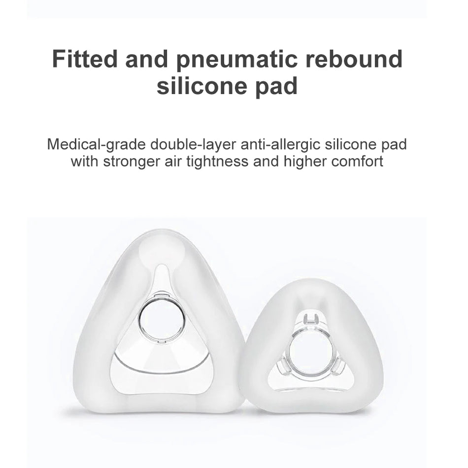 YUWELL Nasal Mask CPAP Headgear - Silicone Gel Cushions