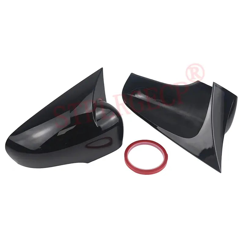 Rearview Side Wing Mirror Cover Cap Glossy Black Add-on M Style Shell for Renault Clio 4 MK4 IV X98 2012-2018 2019 by InterCyprus Trading Ltd