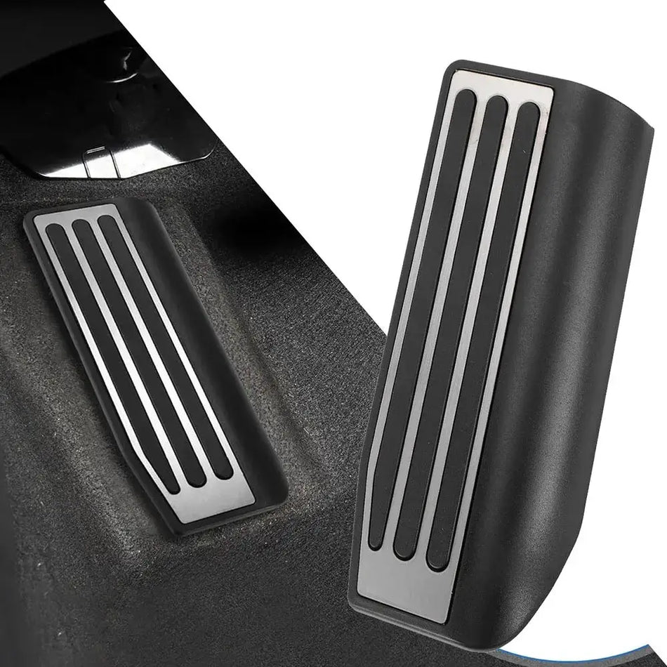 Dead Pedal Pad Stainless Steel for Land Rover Discovery 5 Range Rover L322 L323 by InterCyprus Trading Ltd
